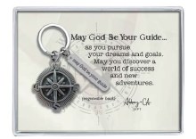 GOD BE YOUR GUIDE COMPASS KEY