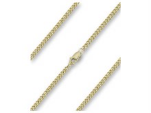 GOLD PLATED 18'' CURB CHAIN