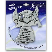 GRADUATION ANGEL VISOR CLIP