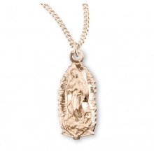 CUT OUT OF GUADALUPE MEDAL