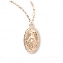 GS MEDIUM OVAL MIRACULOUS MEDAL
