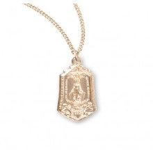 GS MIRACULOUS MEDAL WITH HEART AND DOVE