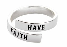 HAVE FAITH WRAPPED RING