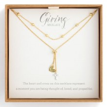 HEART/ CROSS NECKLACE