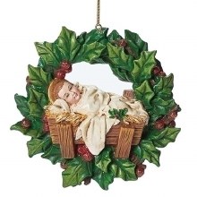HOLLY BOUGHS ORNAMENT