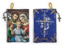 HOLY FAMILY/ GOD IS LOVE POUCH