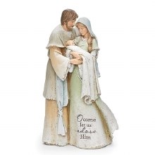 HEAVENLY BLESSINGS HOLY FAMILY STATUE