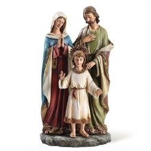 STANDING HOLY FAMILY STATUE