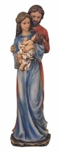 HOLY FAMILY STANDING WITH BABY 16''