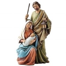 HOLY FAMILY STATUE 6.25"