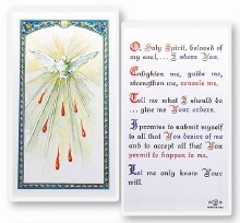 HOLY SPIRIT PRAYER CARD