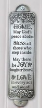 HOME BLESSING IN THIS HOME PLAGUE