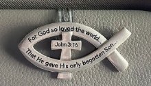 ICHTHUS VISOR CLIP