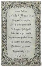 IRISH BLESSING WALL PLAQUE