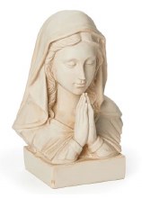 IVORY MARY BUST