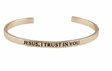 JESUS, I TRUST IN YOU CUFF BRACELET