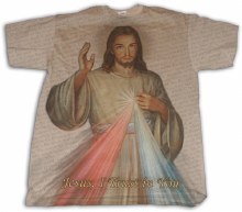 DIVINE MERCY T-SHIRT SIZE EXTRA LARGE