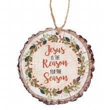 JESUS IS THE REASON FOR THE SEASON ORNAMENT
