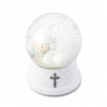 JESUS LOVES ME SNOWGLOBE WITH MUSIC