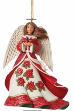 JS CHRISTMAS ANGEL WITH CARDINAL