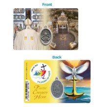 JUBILEE 2025 2 SIDED CARD WITH MEDAL