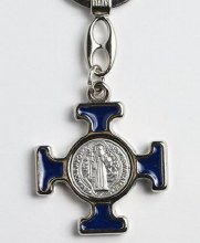 KC BLUE ST. BENEDICT CR ENAMEL