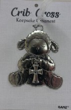 LAMB WITH CROSS CRIB