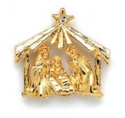 LARGE NATIVITY PIN