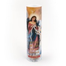 OUR LADY UNDOER OF KNOTS LED CANDLE