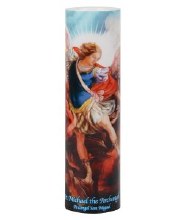 SAINT MICHAEL LED CANDLE