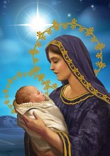 MADONNA & CHILD BOXED CHRISTMAS CARDS