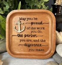 MAY YOU BE PRAYER TRAY CEDAR
