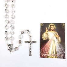 DIVINE MERCY METAL ROSARY