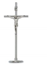 6.5'' STANDING METAL CRUCIFIX