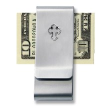 MONEY CLIP WITH CROSS DOUBLE