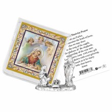 NATIVITY POCKET STATUE WITH HOLY CARD