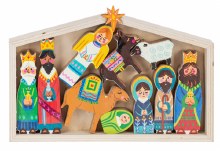 CHILDS NATIVITY 11PC WOOD