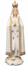 OUR LADY OF FATIMA FULL COLOR STATUE