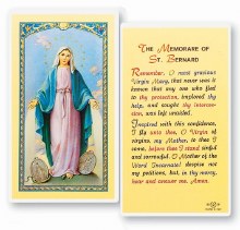 OUR LADY OF GRACE MEMORARE PRAYERCARD