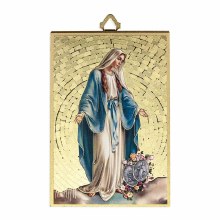 OUR LADY OF GRACE MOSAIC PLAQUE