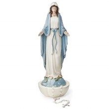 OUR LADY OF GRACE ROSARY HOLDER