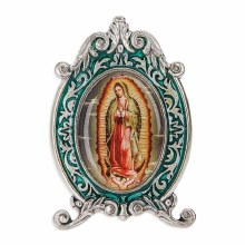 OUR LADY OF GUADALUPE MEDAL PLAQUE