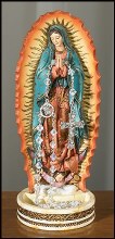 OUR LADY OF GUADALUPE ROSARY HOLDER