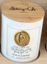 OUR LADY OF GUADALUPE CANDLE