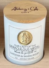 OL MIRAC MEDALS GARDENIA SANDAL CANDLE