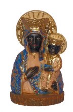 OUR LADY OF CZESTOCHOWA BUST 7.75"