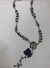 OUR LADY OF GRACE ROSARY NECKLACE