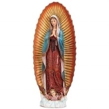 OUR LADY OF GUADALUPE 32" STATUE