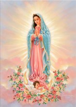 OUR LADY OF GUADALUPE CANVAS