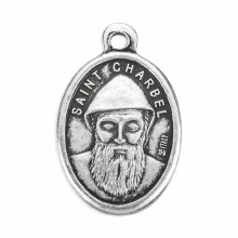 ST CHARBEL OXIDIZED MEDAL